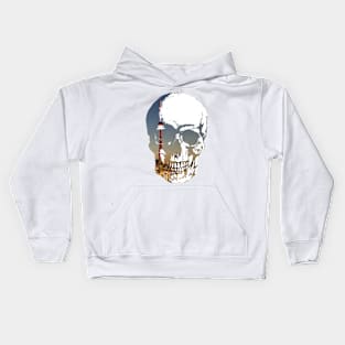 CN Tower Skull Kids Hoodie